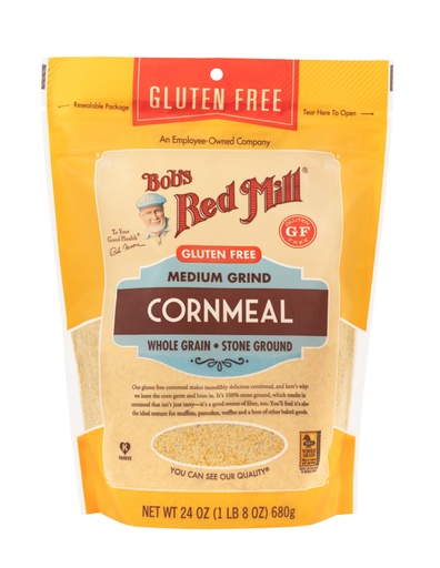 Cornmeal Medium Gluten Free- front