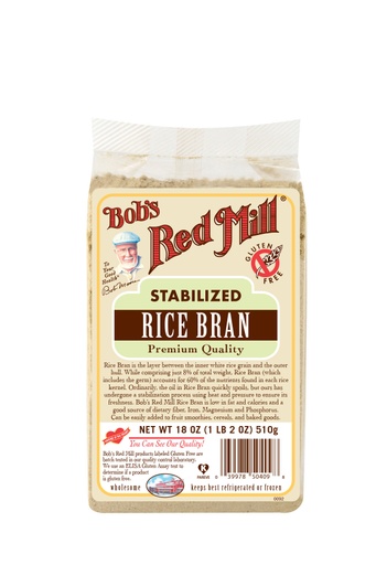 Rice bran - front