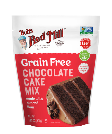 Grain Free Chocolate Cake Mix - Front