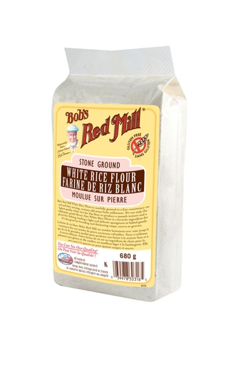 White rice flour - canadian - 680g - side
