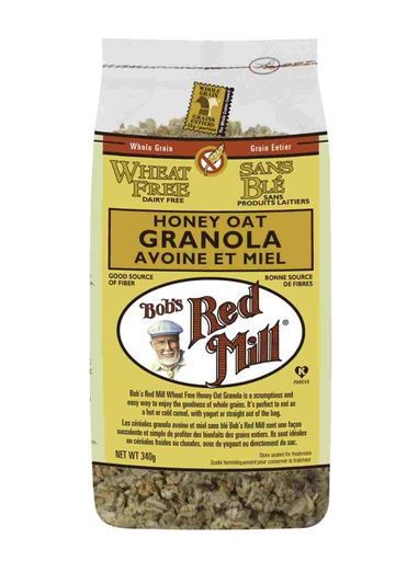 WF Granola honey oat - canadian - front