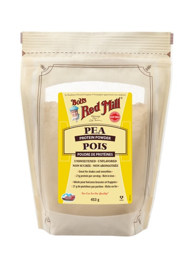 Pea protein powder - canadian - front