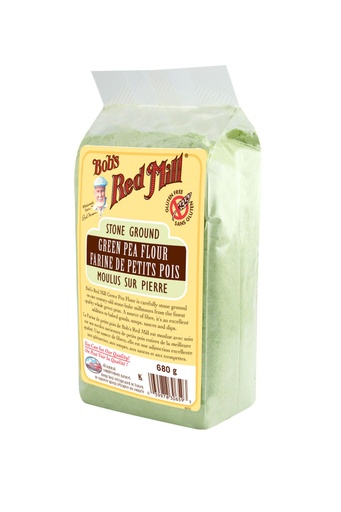 Green pea flour - canadian - 680g - side