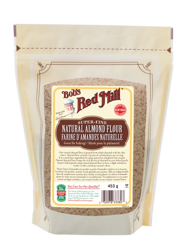 Natural almond flour - SUP - 453g - front - canadian