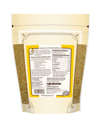 Nutritional Yeast- MX 142g- back