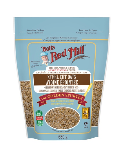 Steel Cut Oats-  Canadian- 680g