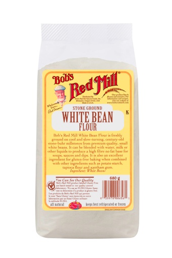 White bean flour - 680g - canadian - front