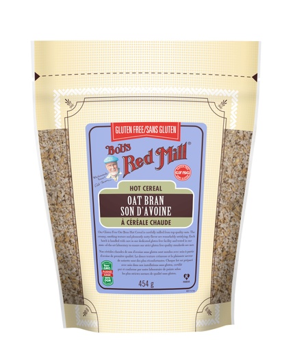 Gluten Free Oat Bran- Canadian- 454g