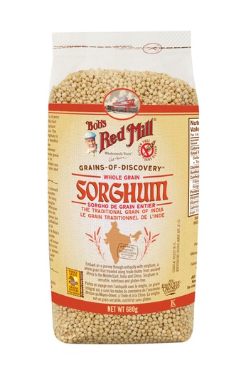 Sorghum grain - canadian - 680g - front