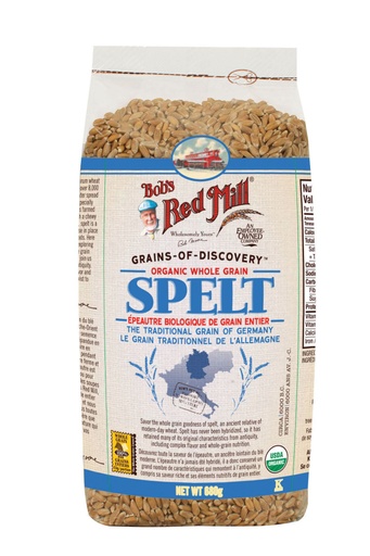 Og spelt berries - 680g - canadian - front