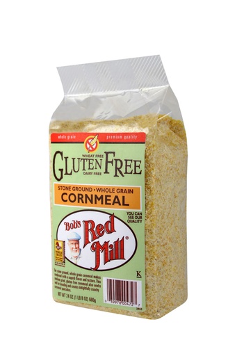 Cornmeal medium gluten free - side