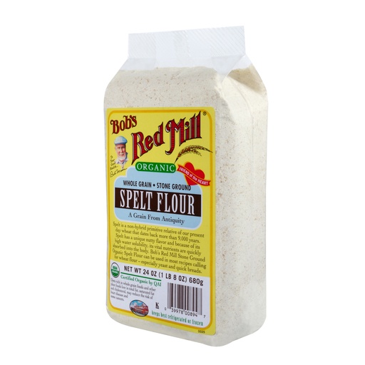 Organic Spelt flour - side