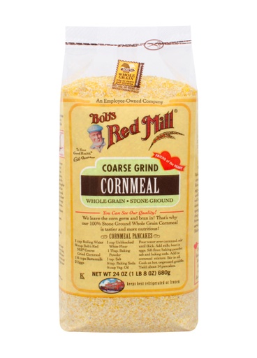Cornmeal coarse grind - 680g - canadian - front