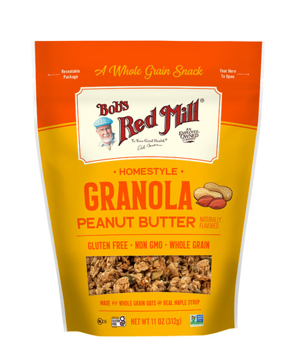 Granola Peanut Butter GF - Front