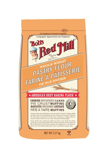 Whole wheat pastry flour - 2.27kg - canadian - front