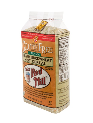 Organic Cereal creamy buckwheat - side