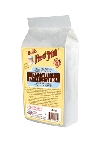 Gf tapioca flour - canadian - 566g - side