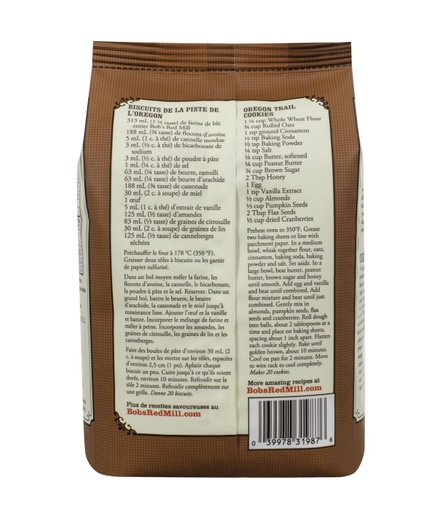 OG Whole wheat flour - 1.36kg - canadian - back