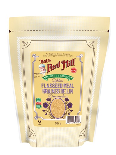 OG Golden flaxseed meal - canadian - 907g - front