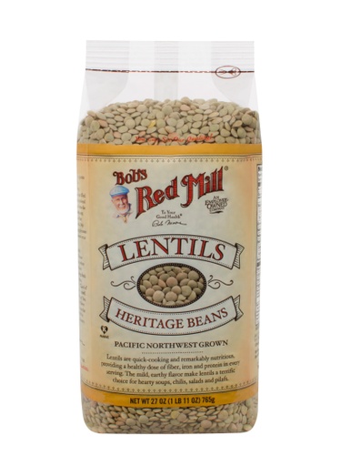 Beans lentils - front