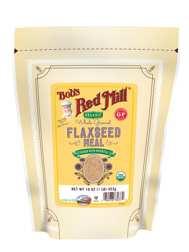 ORG FlaxseedMeal - 16 oz - HK - front