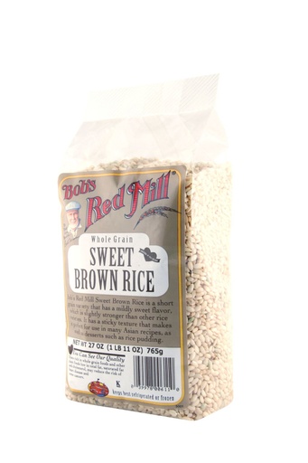 Rice sweet brown - side