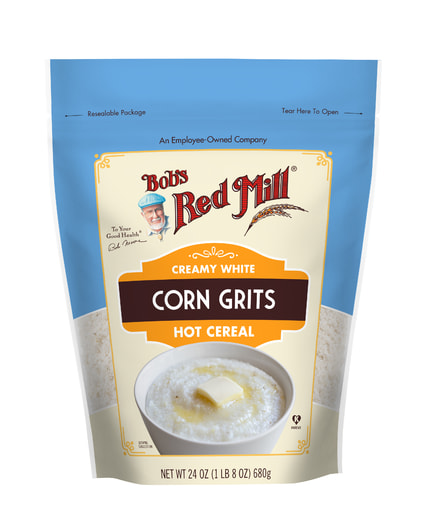 White Corn Grits - Front