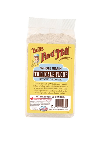 Triticale flour - front