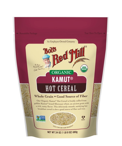 Organic Kamut Hot Cereal - front