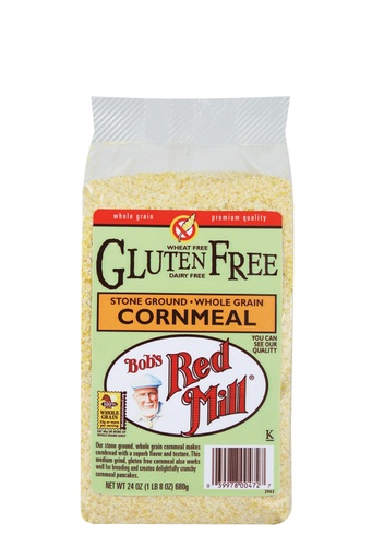Cornmeal medium gluten free - front