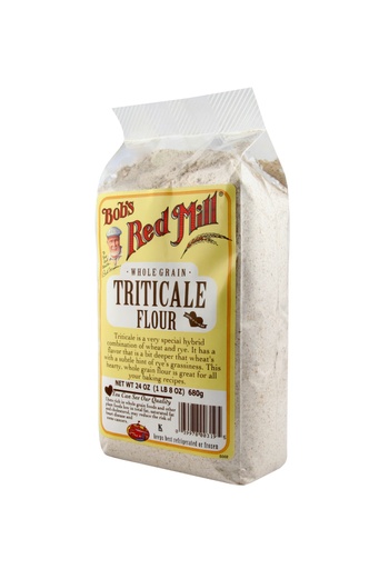 Triticale flour - side