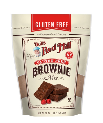 Gluten Free Brownie Mix - front