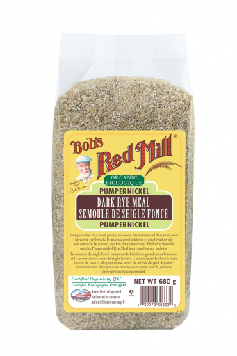 Organic Rye meal pumpernickel - 680g - canadian - front