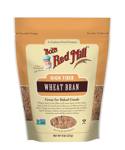 Wheat Bran - front 8 oz