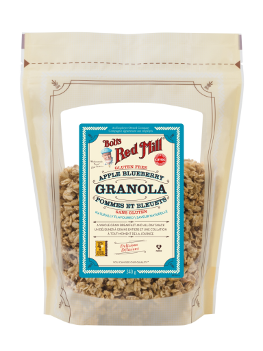 GF Apple Blueberry Granola - 340g - SUP - canadian - front