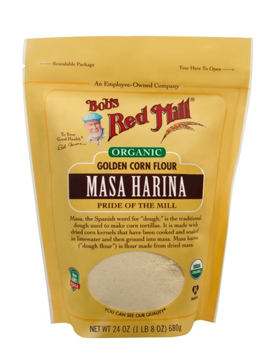 Organic Masa Harina - front