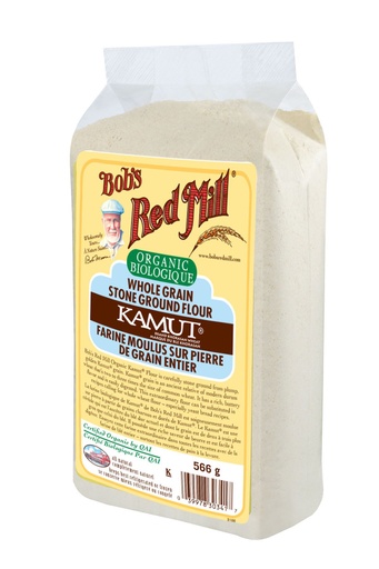 Og kamut flour - canadian - 566g - side