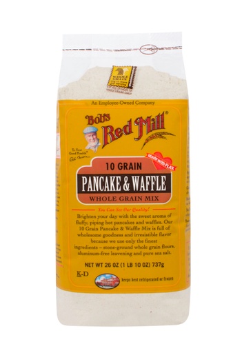 Pancake/waffle 10 grain - front