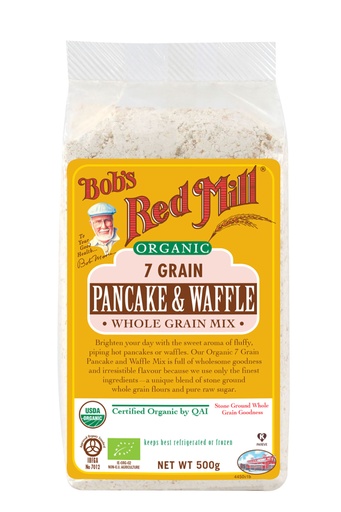 Og 7 grain pancake & waffle mix - uk - front