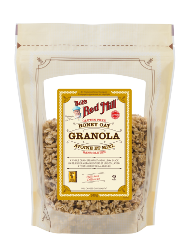 GF Honey Oat Granola - 340g - SUP - canadian - front