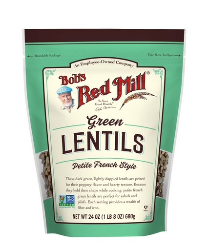 Green Lentils - front