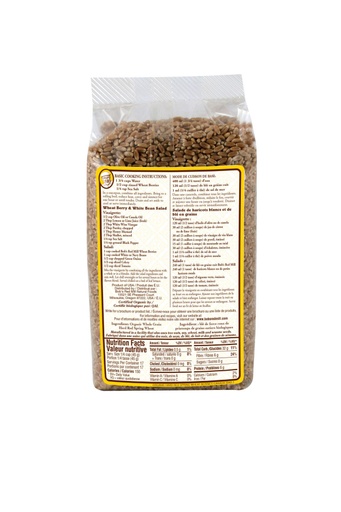 Og hard red wheat berries - canadian - 793g - back