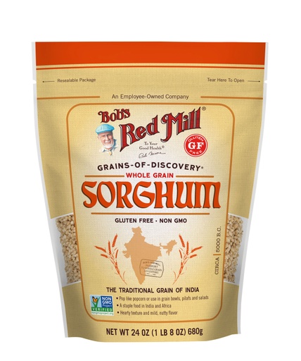 Gluten Free Sorghum- front
