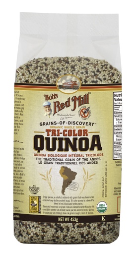 Quinoa tri-color - 453g - canadian - front