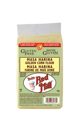 GF Masa harina golden corn flour - 680g - canadian - front