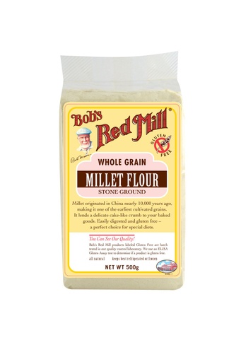 Millet flour - uk - front