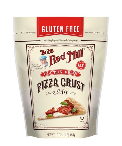 Gluten Free Pizza Crust Mix - front