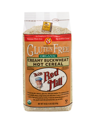 Organic Cereal creamy buckwheat - front