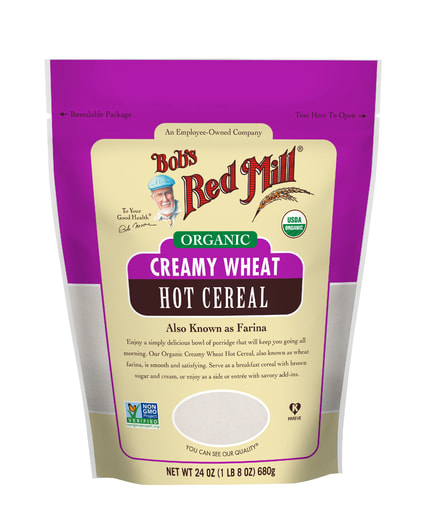 Organic Creamy Wheat Hot Cereal - front