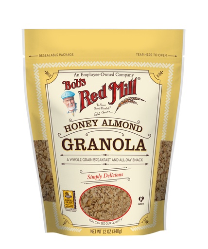 Honey Almond Granola- front
